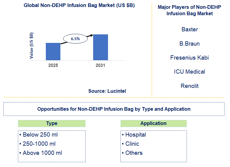 Non-DEHP Infusion Bag Market Trends and Forecast