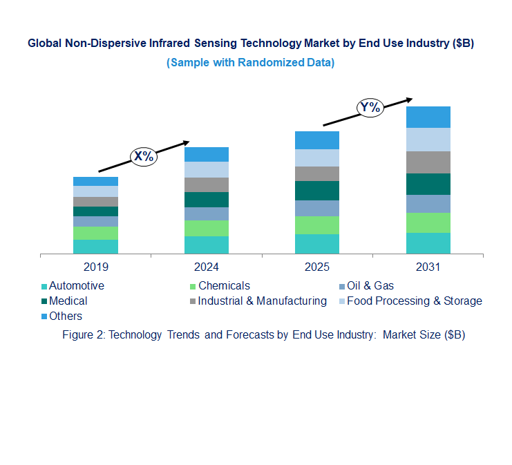 Non-Dispersive Infrared Sensing Market by Segments