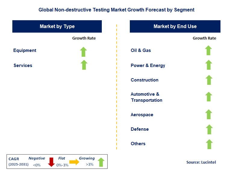 Non-destructive Testing Market by Segment