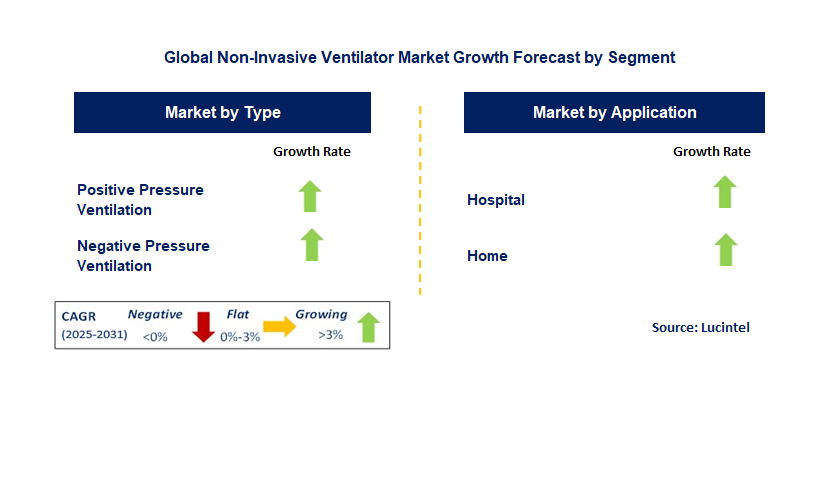 Non-Invasive Ventilator Market by Segment