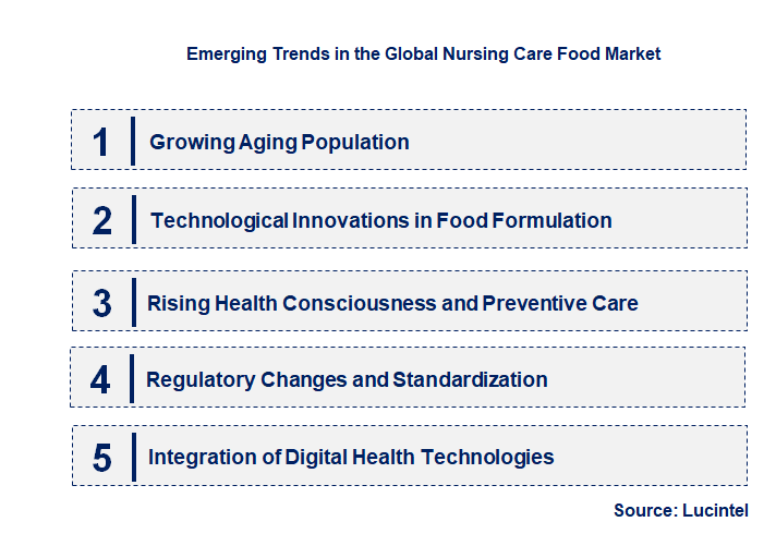 Emerging Trends in the Nursing Care Food Market