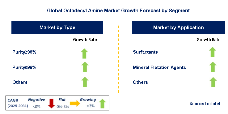 Octadecyl Amine Market by Segment