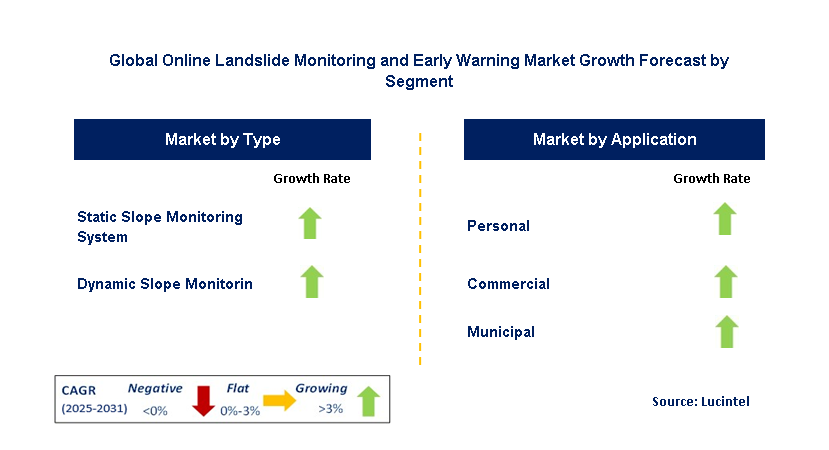 Online Landslide Monitoring and Early Warning Market by Segment