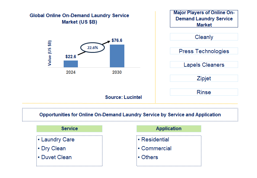 Online On-Demand Laundry Service Trends and Forecast