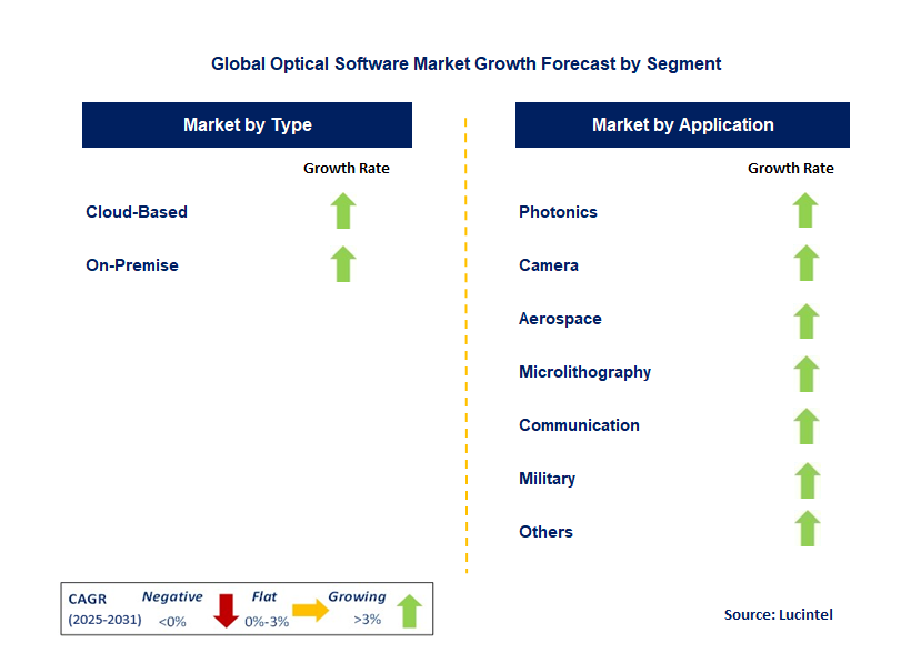 Optical Software Market by Segment