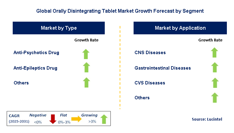 Orally Disintegrating Tablet Market by Segment