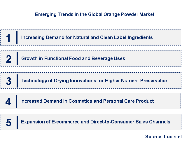 Emerging Trends in the Orange Powder Market
