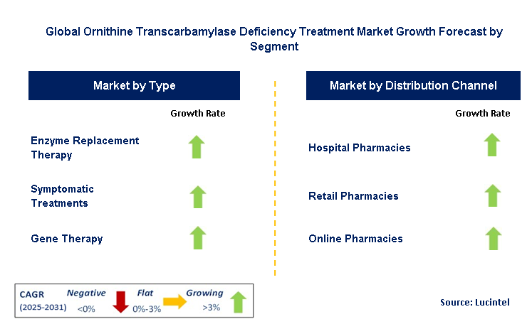 Ornithine Transcarbamylase Deficiency Treatment Market by Segment
