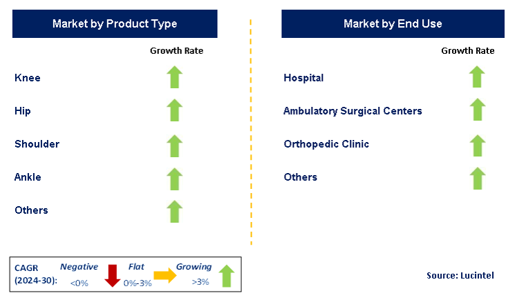 Orthopedic Joint Replacement Market by Segment