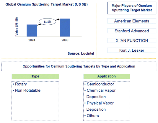 Osmium Sputtering Target Market Trends and Forecast