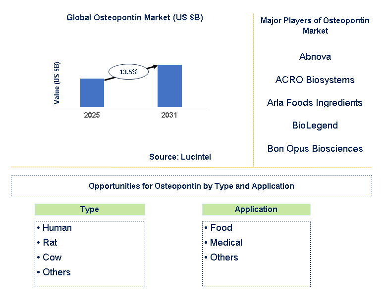 Osteopontin Market Trends and Forecast