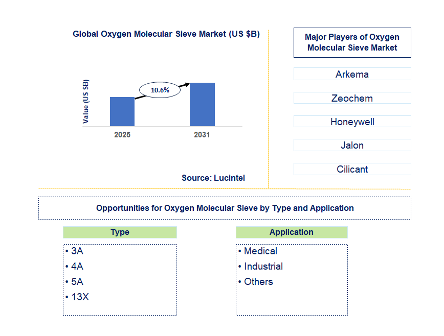Oxygen Molecular Sieve Market Trends and Forecast