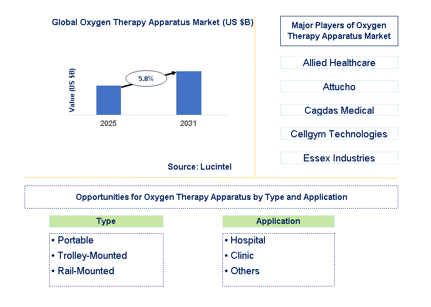 Oxygen Therapy Apparatus Market Trends and Forecast