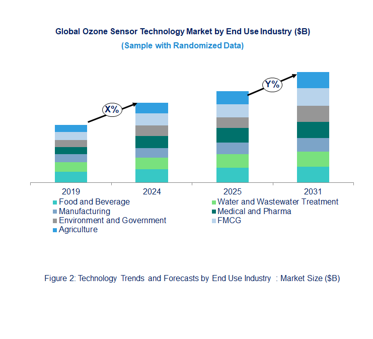 Ozone Sensor Market  by End Use Industry 