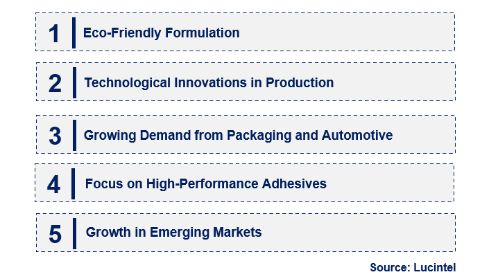 Emerging Trends in the PA Hot Melt Adhesive Powder Market