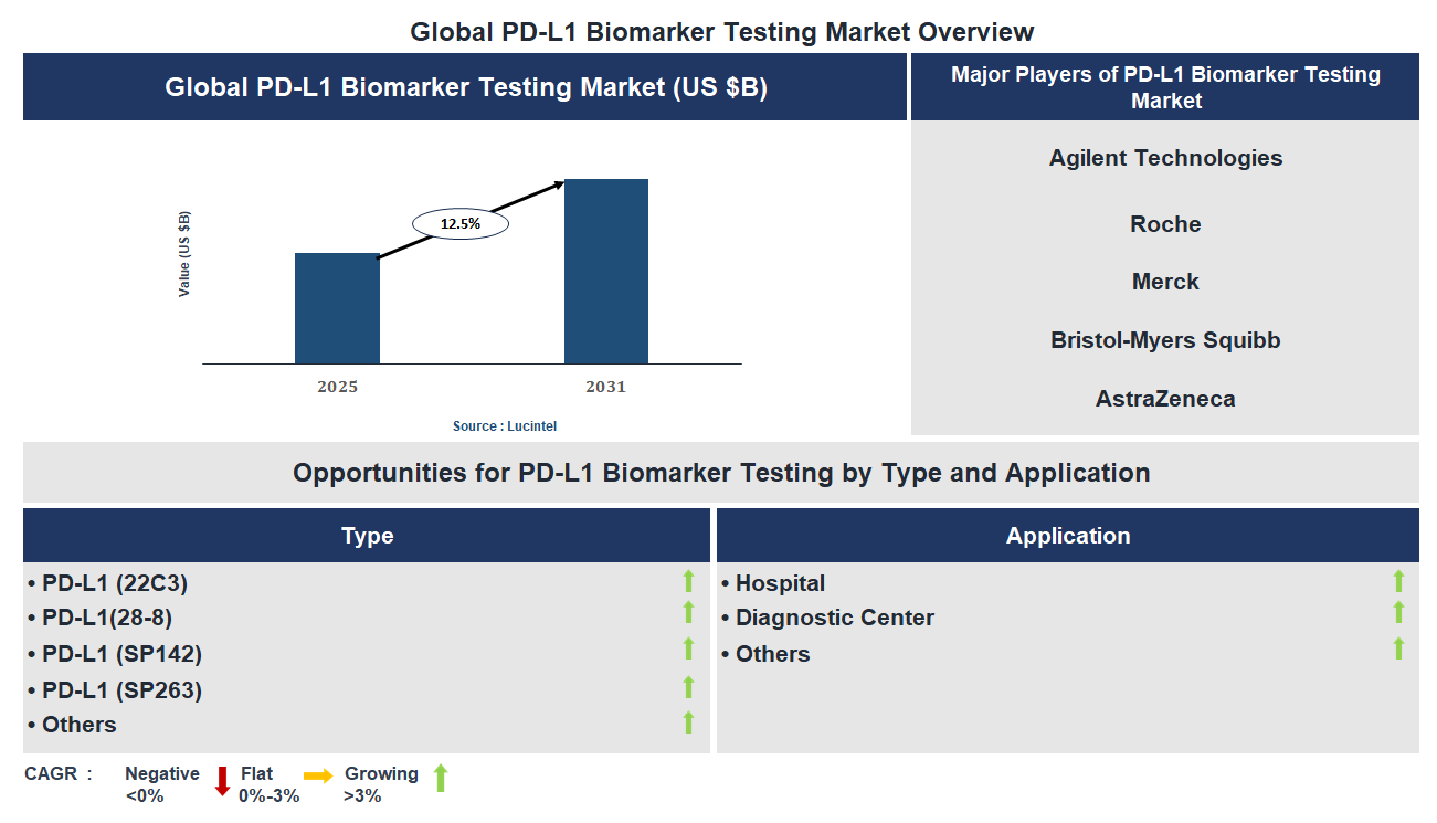 PD-L1 Biomarker Testing Market Trends and Forecast