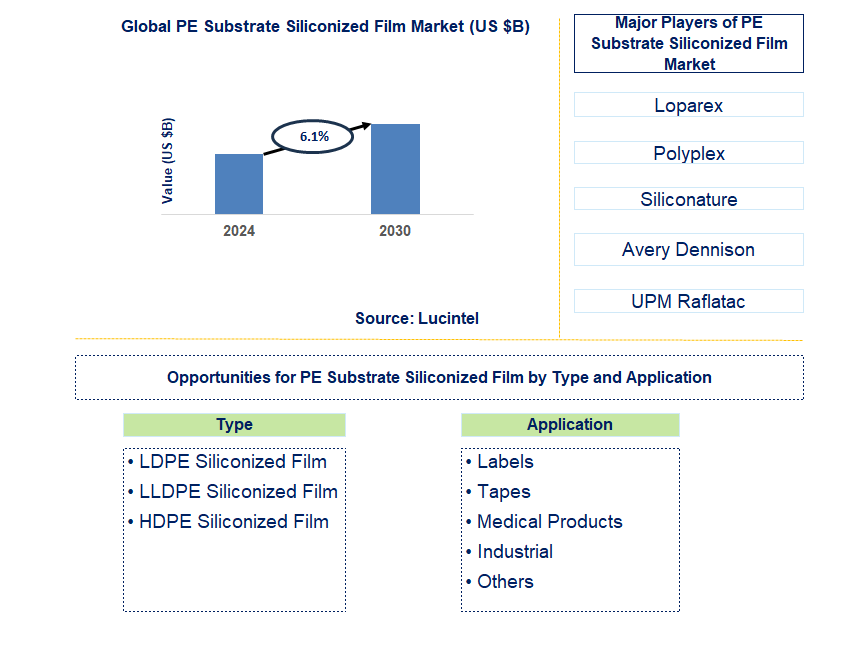 PE Substrate Siliconized Film Trends and Forecast