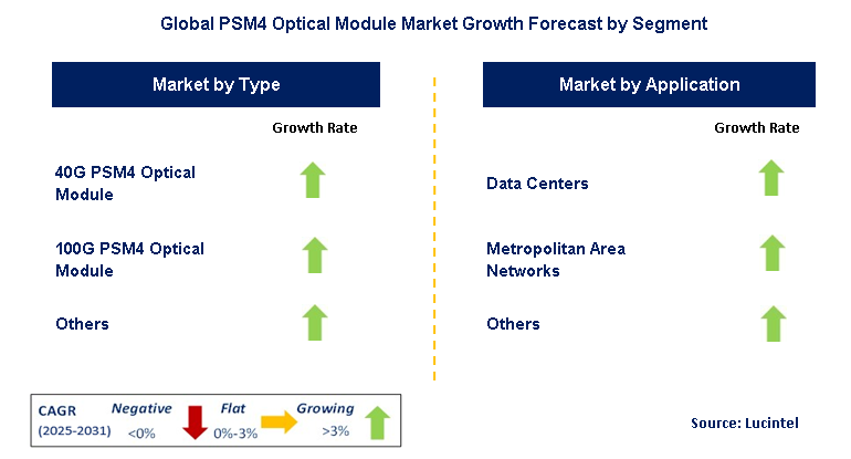 PSM4 Optical Module Market by Segment