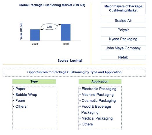 Package Cushioning Market Trends and Forecast