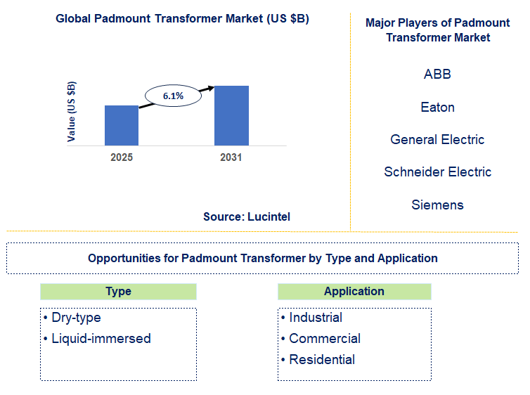 Padmount Transformer Market Trends and Forecast