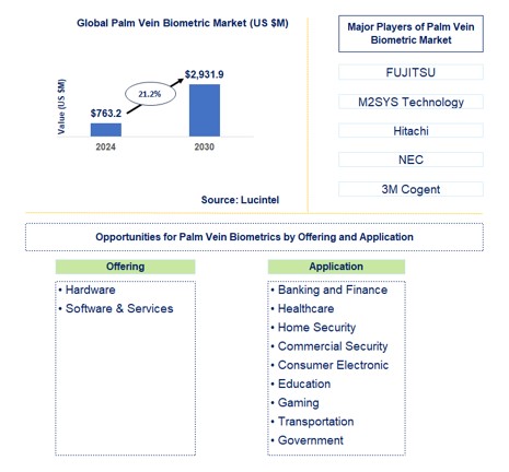 Palm Vein Biometric Market by Offering and Application