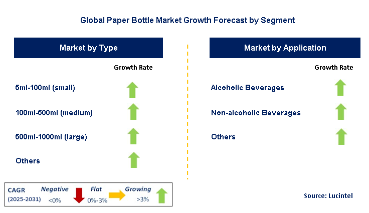 Paper Bottle Market by Segment