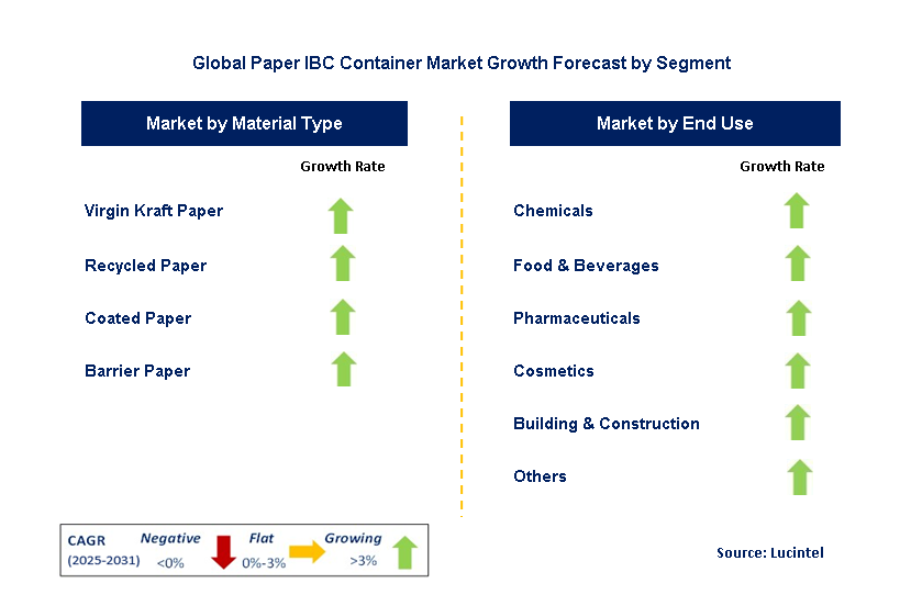 Paper IBC Container Market by Segment