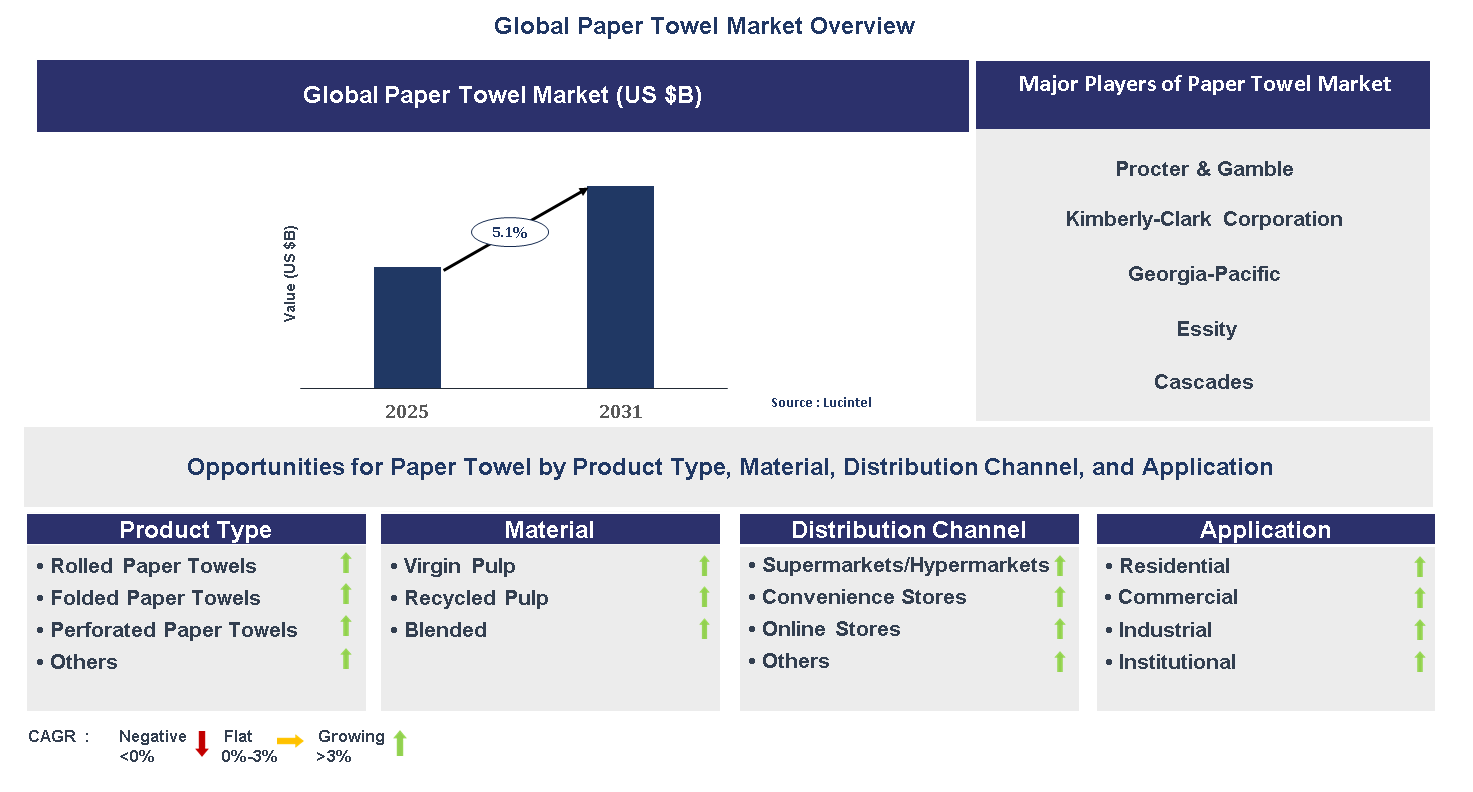 Paper Towel Market Trends and Forecast