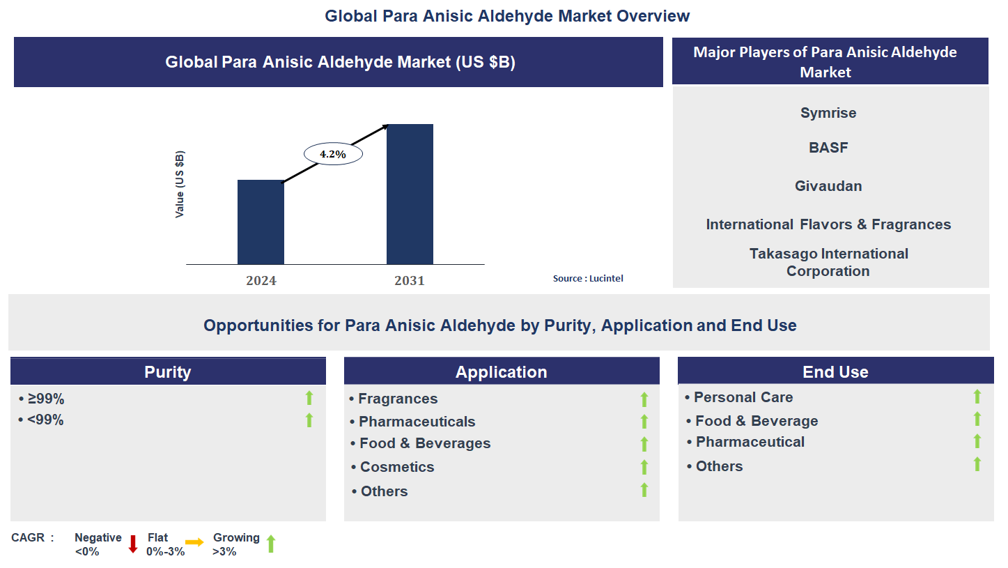 Para Anisic Aldehyde Market Trends and Forecast