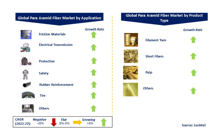 Para Aramid Fiber Market by Segments