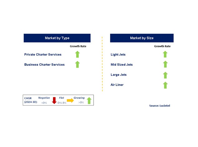 Passenger Chartered Air Transport by Segment Passenger Chartered Air Transport by Segment