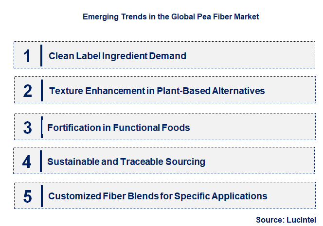 Emerging Trends in the Pea Fiber Market