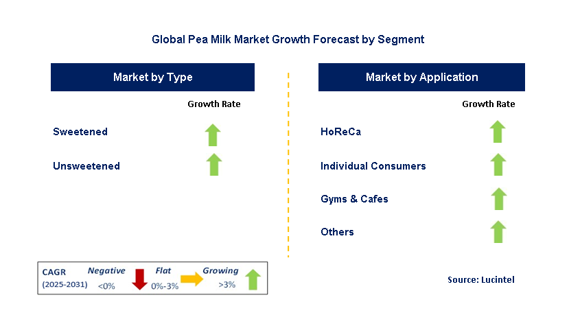 Pea Milk Market by Segment