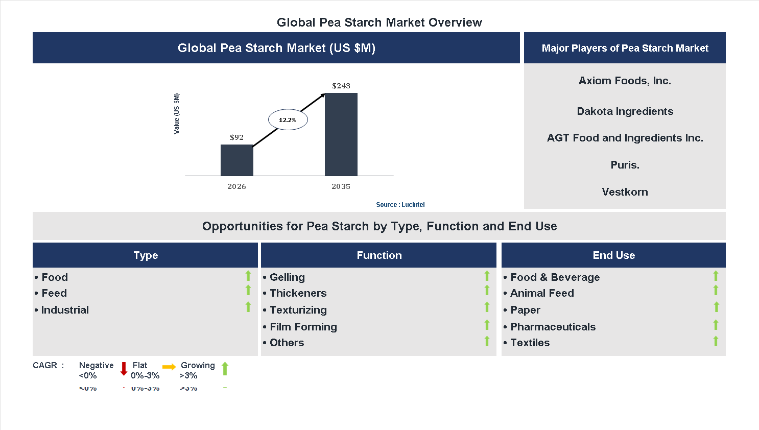 Pea Starch Market Trends and Forecast