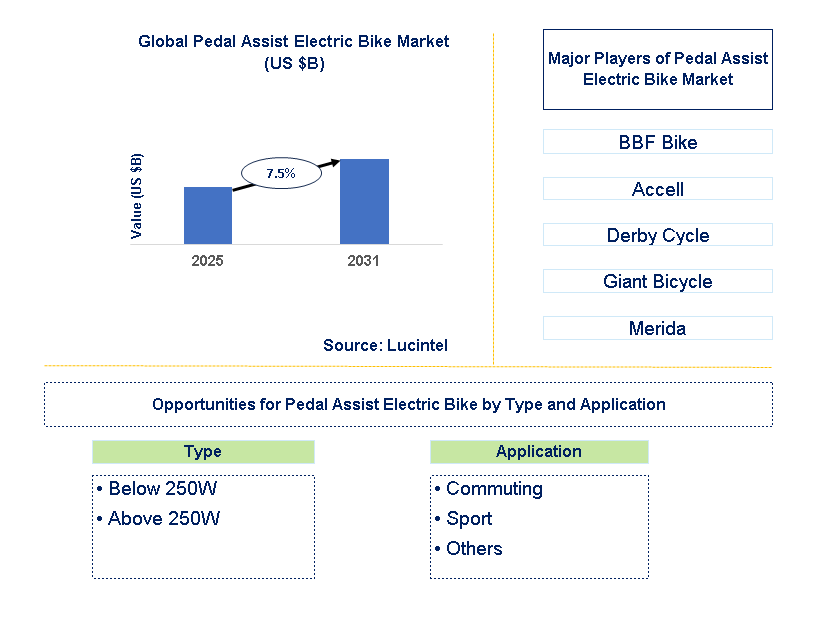 Pedal Assist Electric Bike Market Trends and Forecast