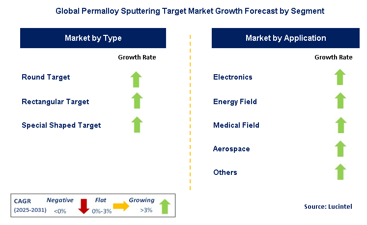 Permalloy Sputtering Target Market by Segment