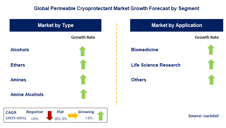 Permeable Cryoprotectant Market by Segment