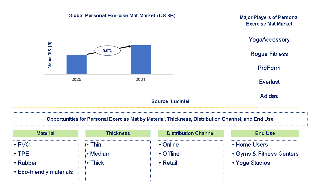 Personal Exercise Mat Market Trends and Forecast