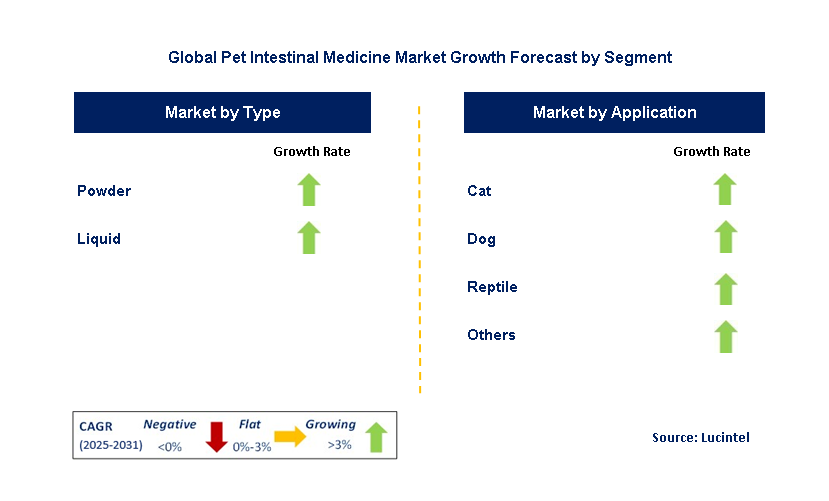 Pet Intestinal Medicine Market by Segment