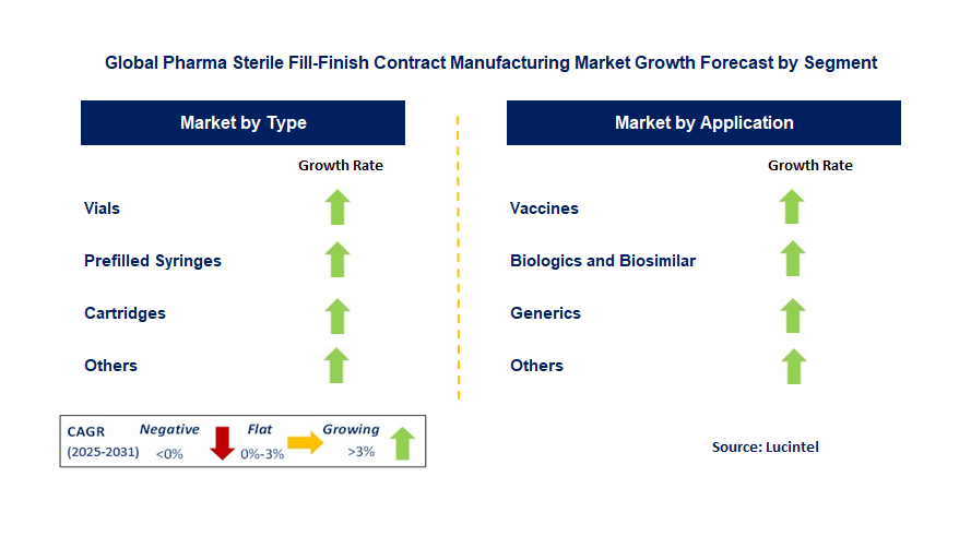 Pharma Sterile Fill-Finish Contract Manufacturing Market by Segment