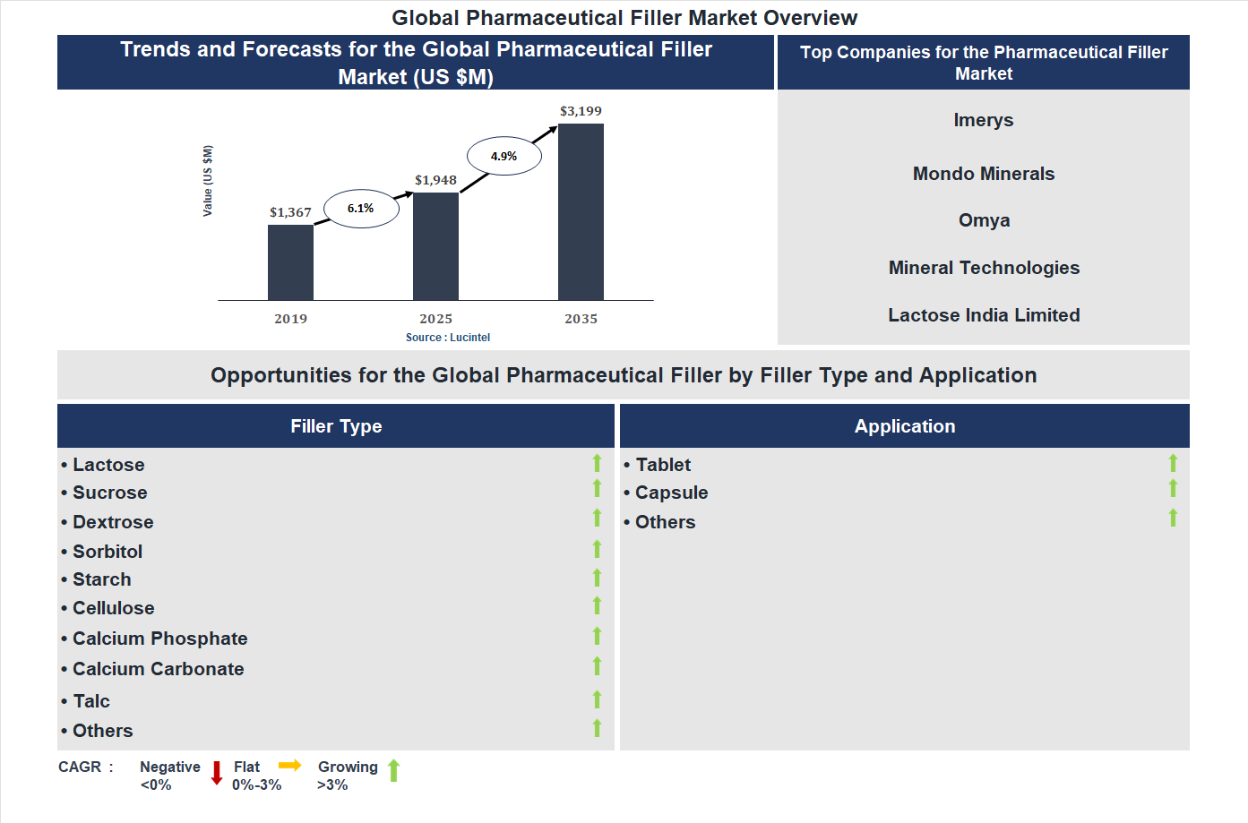 Pharmaceutical Filler Market Trends and Forecast