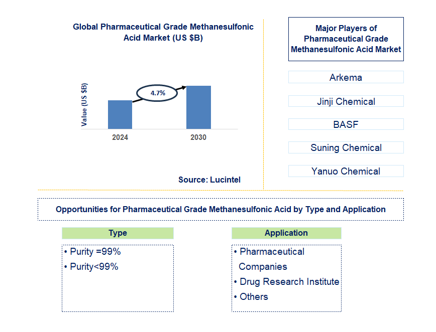 Pharmaceutical Grade Methanesulfonic Acid Trends and Forecast