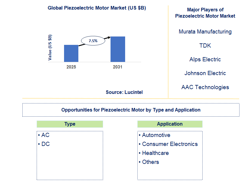 Piezoelectric Motor Market Trends and Forecast