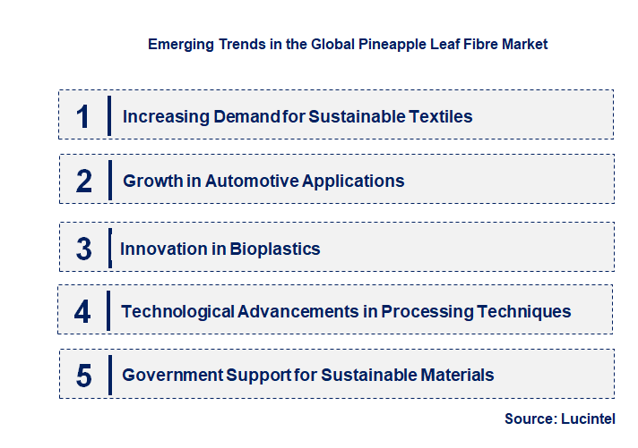 Emerging Trends in the Pineapple Leaf Fibre Market