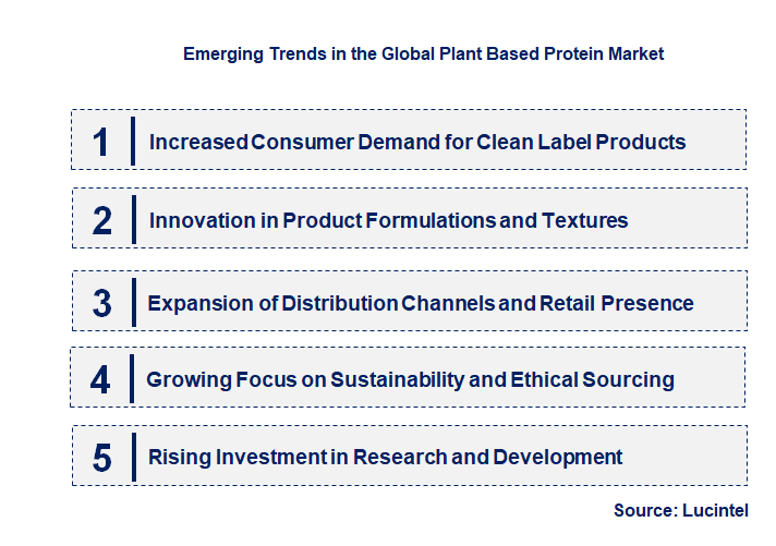 Emerging Trends in the Plant Based Protein Market