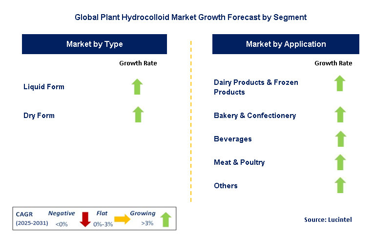 Plant Hydrocolloid Market by Segment