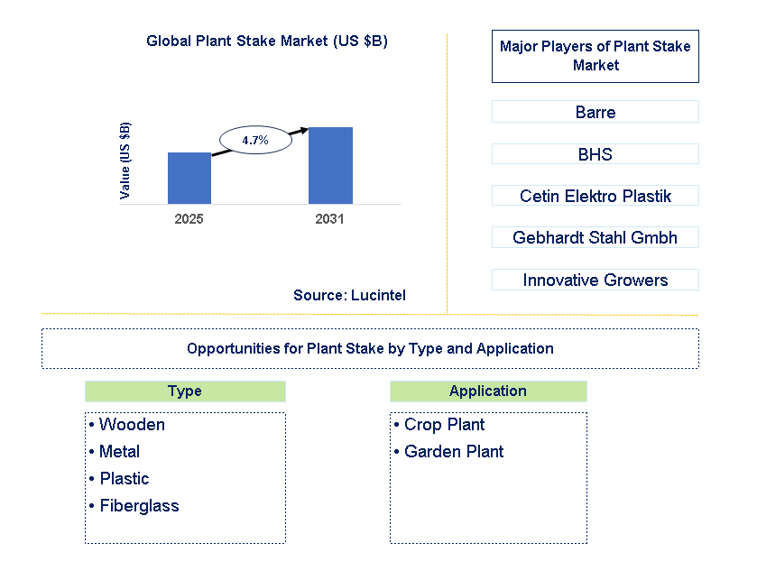 Plant Stake Market Trends and Forecast