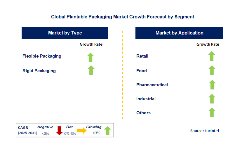 Plantable Packaging Market by Segment