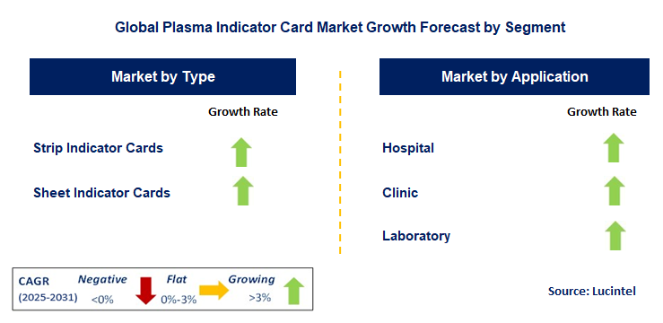 Plasma Indicator Card Market by Segment