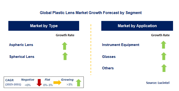 Plastic Lens Market by Segment